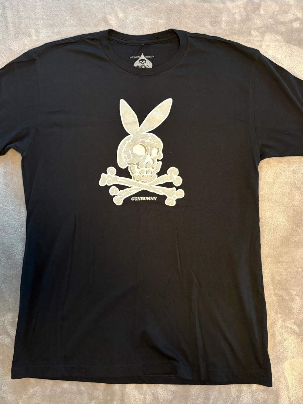 Soflete Gunbunny Black Short-Sleeve Graphic Tee